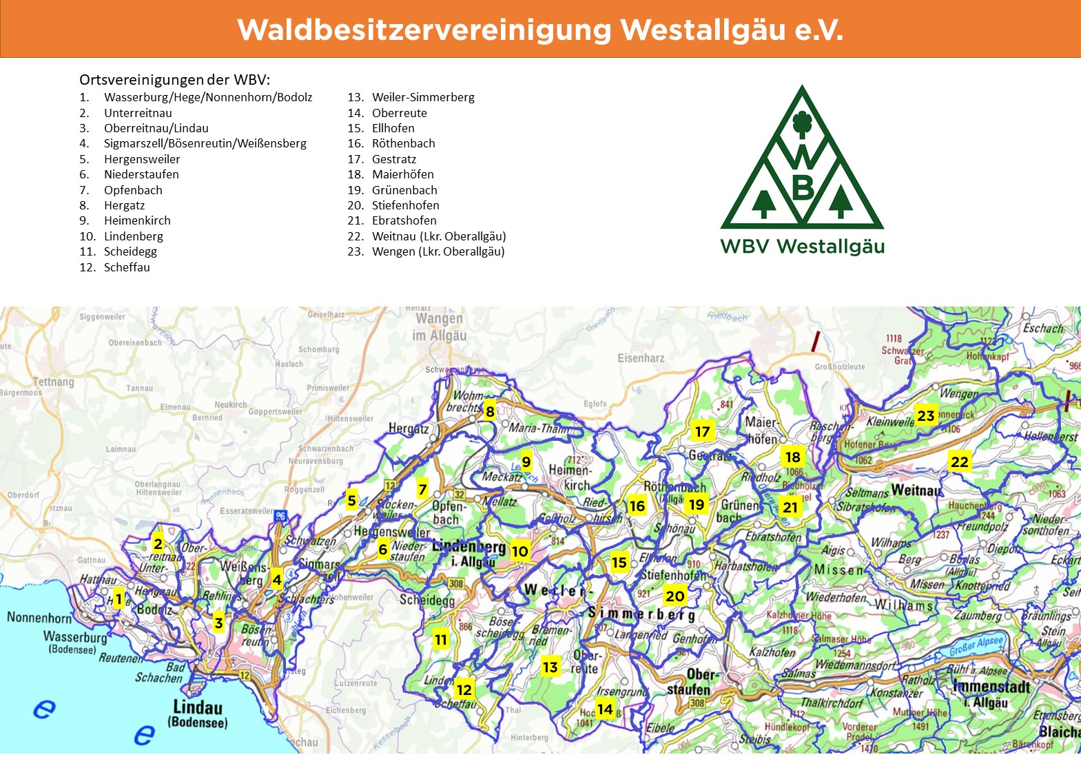 WBV Karte